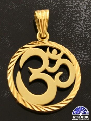 Hindi Aum Pendant 344