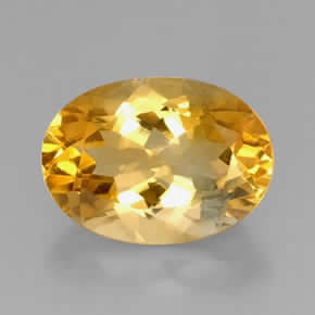 Oval Cut Citrine Stone GE244