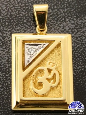 HINDI AUM PENDANT PD14
