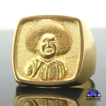 Gents Sai Baba Ring with Torso Detail