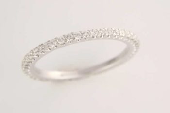 Diamond Covered Eternity Ring 00109
