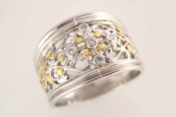 Filligree Diamond Dress Ring RG1006