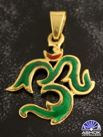 Hindi Aum Pendant P0072