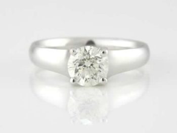 Round Brilliant Cut 1.01ct Diamond Solitaire 281