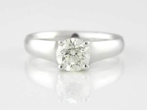 Round Brilliant Cut 1.01ct Diamond Solitaire 281