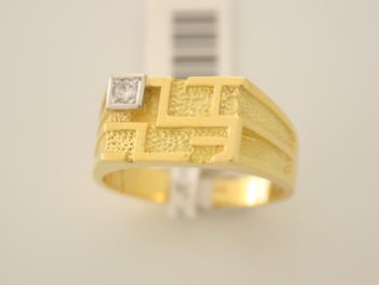 Yellow Gold Picasso Ring