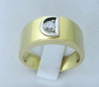 Silver & Gold Gents Rings