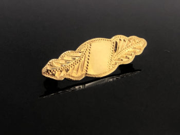 Yellow Gold Baby Pin