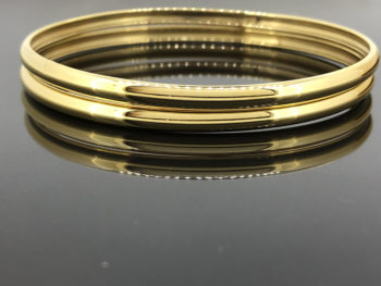 Yellow Gold Bangles GB001
