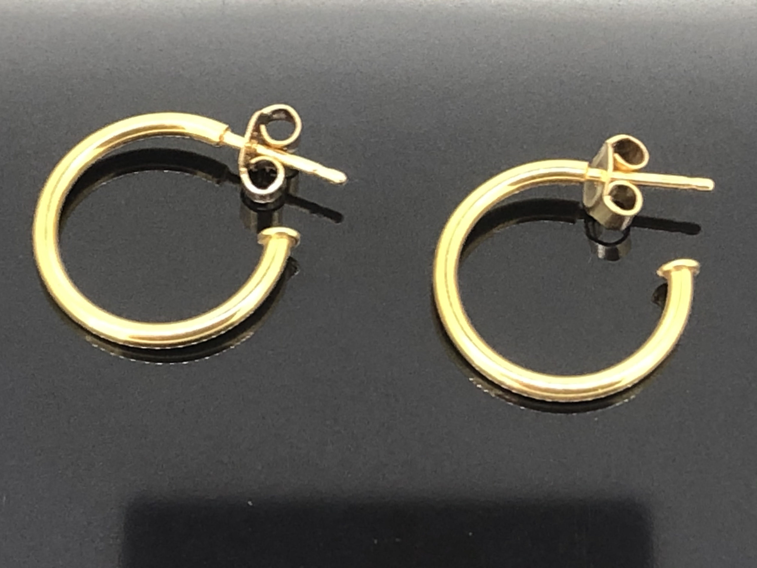 Yellow Gold Earrings
