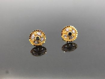 Yellow Gold Earrings E001