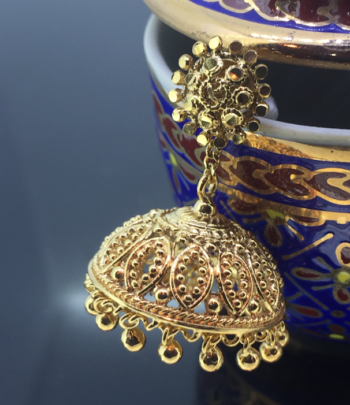 Yellow Gold Traditional Drop Earrings