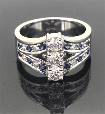White Gold Diamond Ring