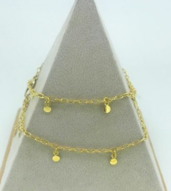 Yellow Gold Ankle Bracelets
