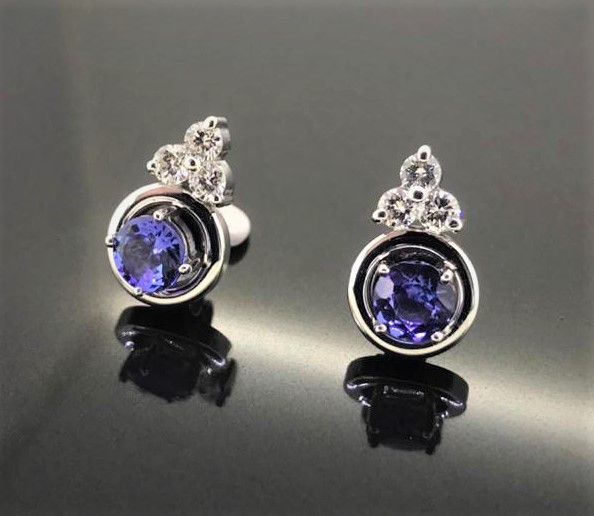 Tanzanite Earrings - Image 2