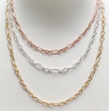 Fancy Hollow Rolo Belcher Chains