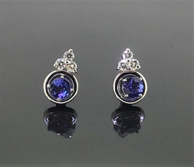 Tanzanite Earrings - Image 3