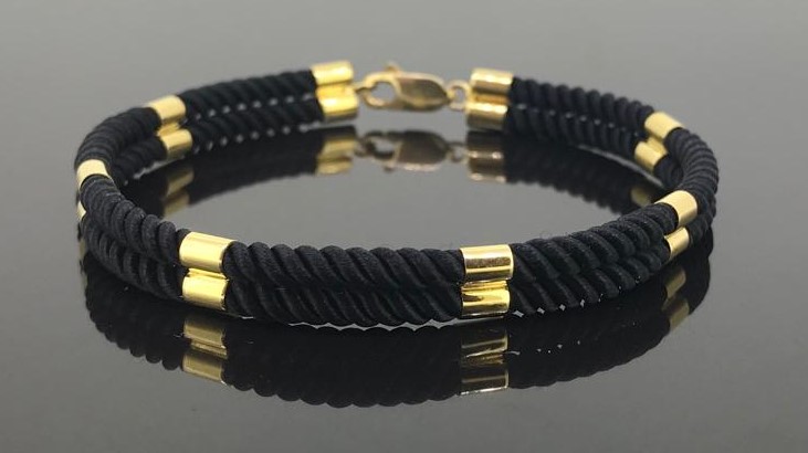 Black String Bracelet