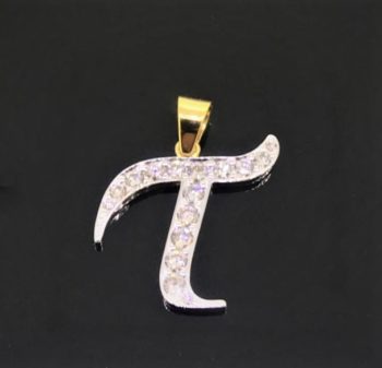 T Diamond Pendant