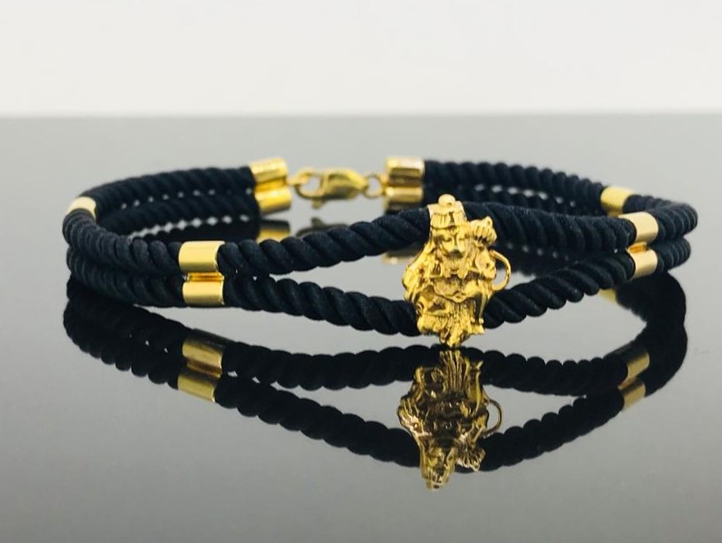 Black String Bracelet - Image 3