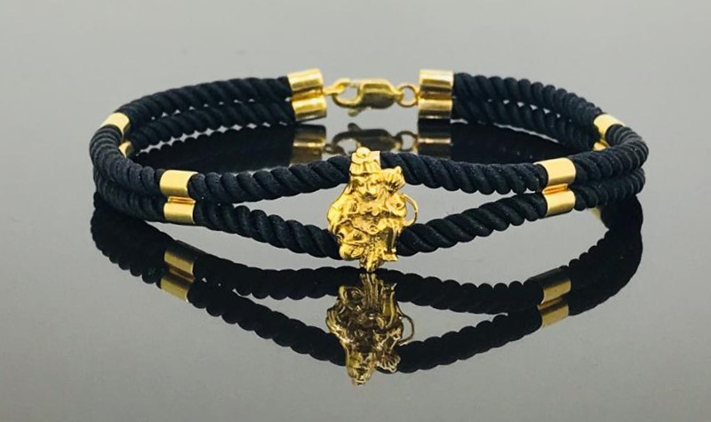 Black String Bracelet