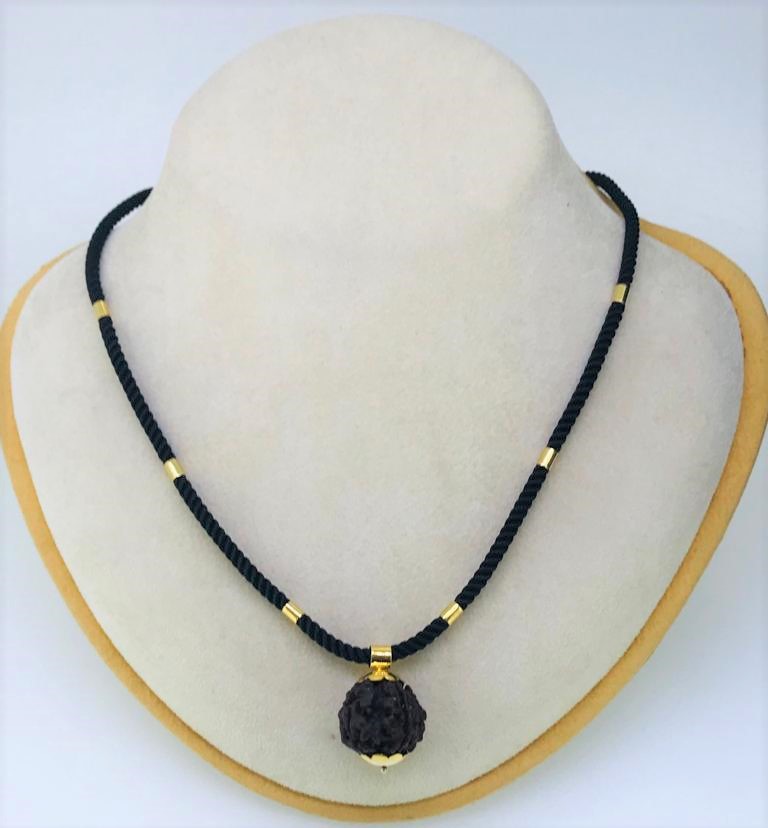 Black String Neck Chain