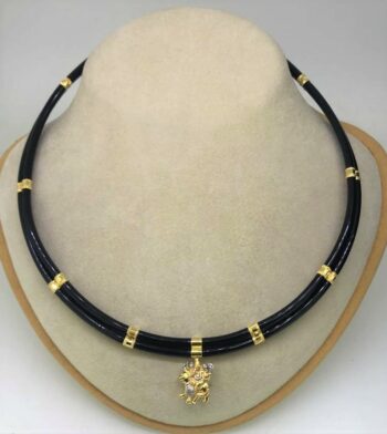 Black Cord Neck Chain