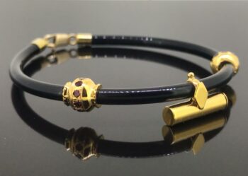 Black Cord Bracelet