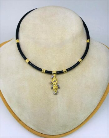 Black Cord Neck Chain