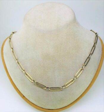 Hollow Paperclip Chain