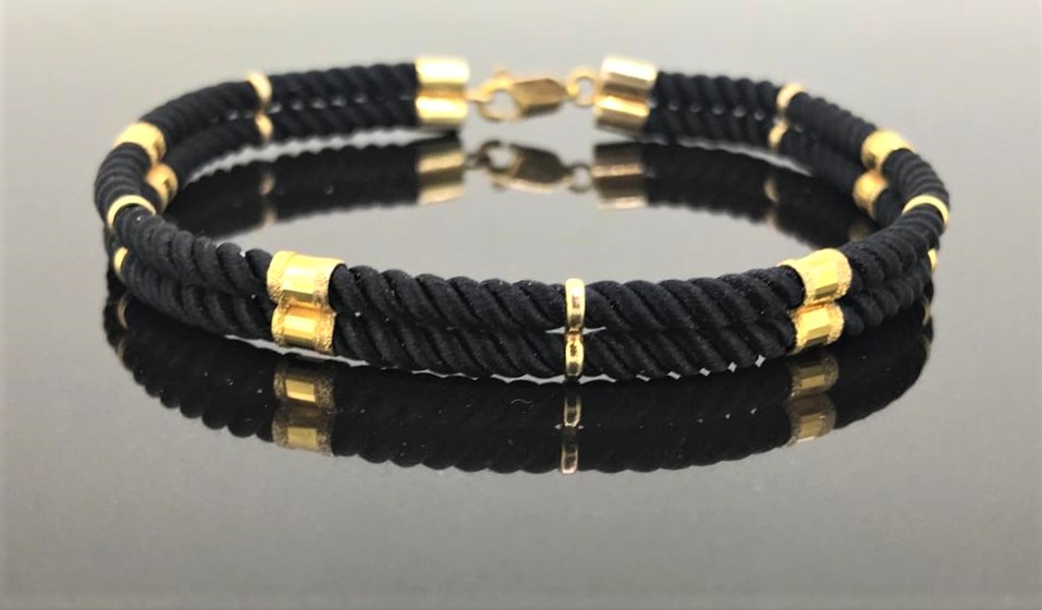 Black String Bracelet