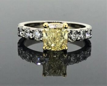 Yellow Diamond Ring