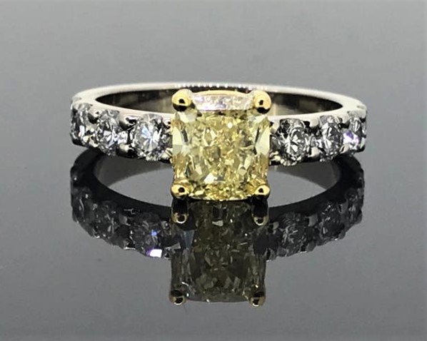 Yellow Diamond Ring